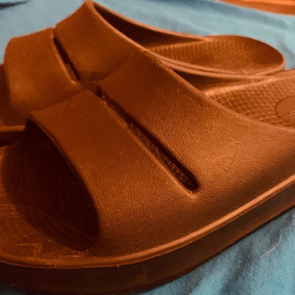 OOFOS Women's Sandals - Black - Picture 2 of 5